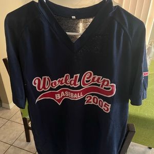 World Cup baseball 2005 ssk T shirt mens medium